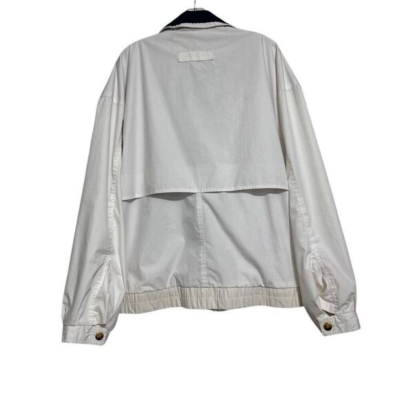 Vtg Gear For Sports Windbreaker Jacket Men's XL White Blue GPYC Vented Full Zip - Picture 4 of 16